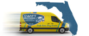Swift Brothers Van - Service Areas Map